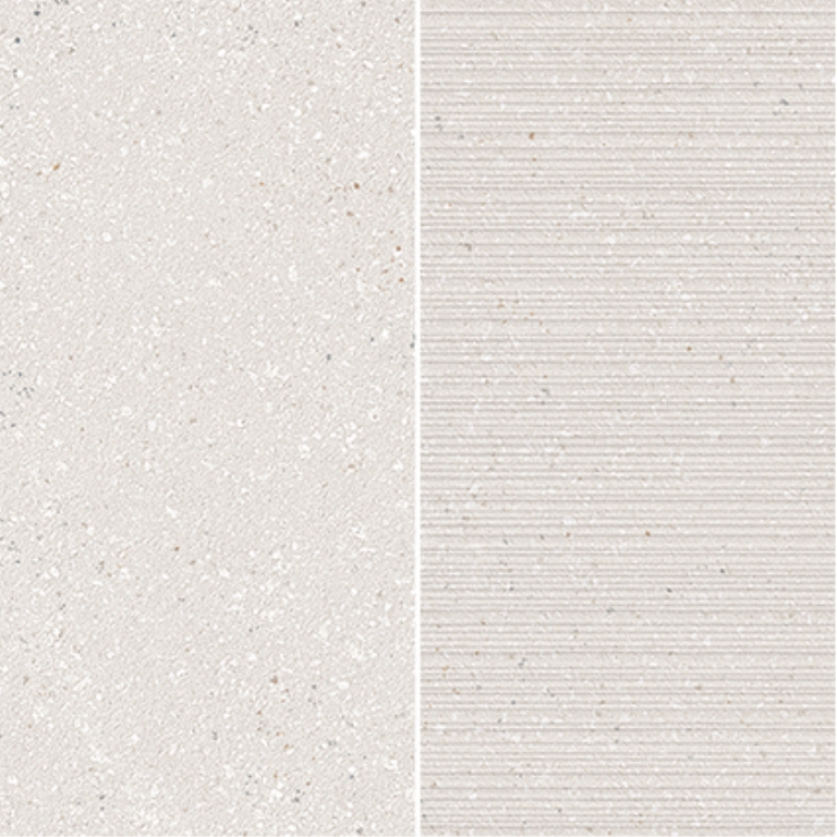 MILZETTI - 6X12/12X12 GROOVE, FROST, TEXTURED